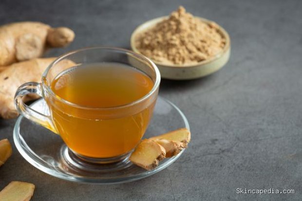 Teh jahe untuk minuman penurun berat badan/Foto: Magnific.com/jcomp Teh jahe menjadi salah satu minuman penurun berat badan yang dipercaya dapat membantu metabolisme dan mendukung pembakaran lemak tubuh.