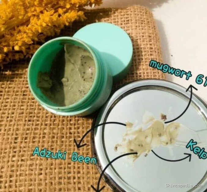 Axis-Y Mugwort: Kandungan Lengkap Pore Clarifying Wash Off Pack