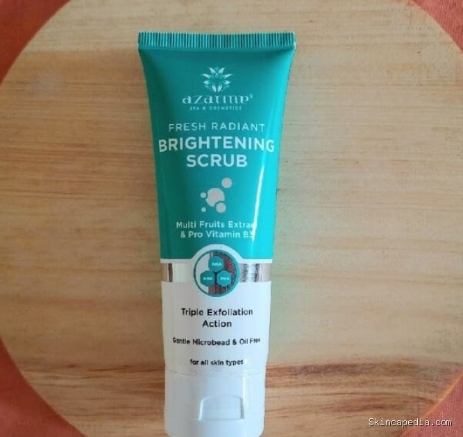 Azarine Brightening Scrub: Rahasia Kulit Cerah Alami