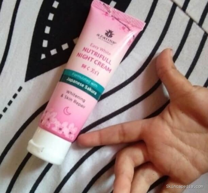 Azarine Easy White Night Cream: Penjelasan Kandungan Lengkap