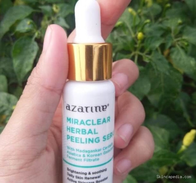 Azarine Miraclear: Serum Peeling Herbal Ampuh Atasi Jerawat