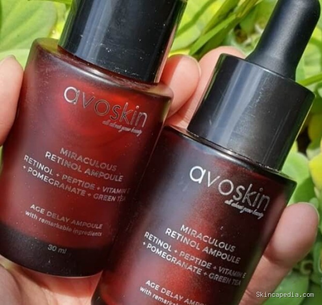 Bahan Avoskin Miraculous Retinol Ampoule: Cek Kandungan Lengkap
