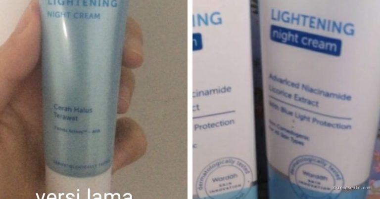 Bahan Wardah Lightening Night Cream Baru: Penjelasan Lengkap