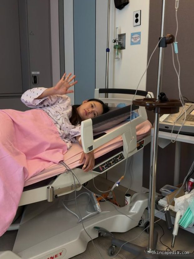 Potret Nam Bo Ra/ Foto: instagram.com/nambora Dari rencana melahirkan secara alami hingga melalui eksekusi operasi caesar darurat, Nam Bo Ra berhasil melahirkan bayi pertamanya dengan sehat dan selamat.