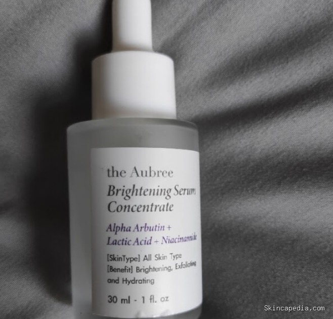 Cek Ingredients The Aubree Brithening Concentrated Serum