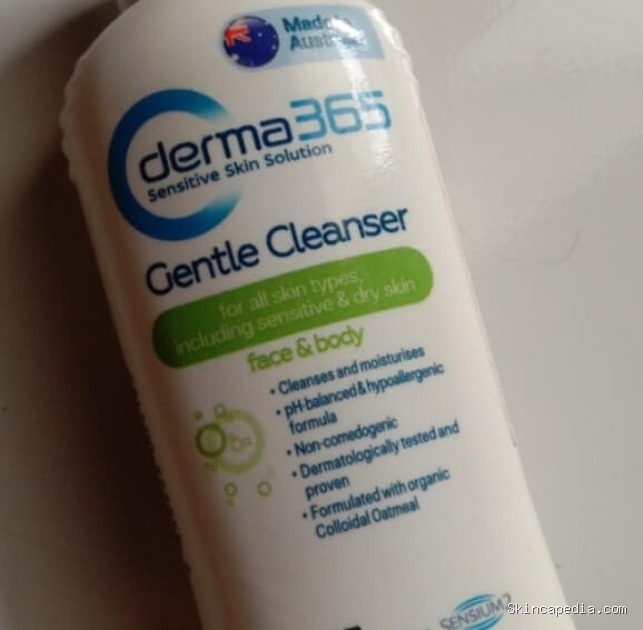 Derma 365 Gentle Cleanser: Cek Ingredients Penting