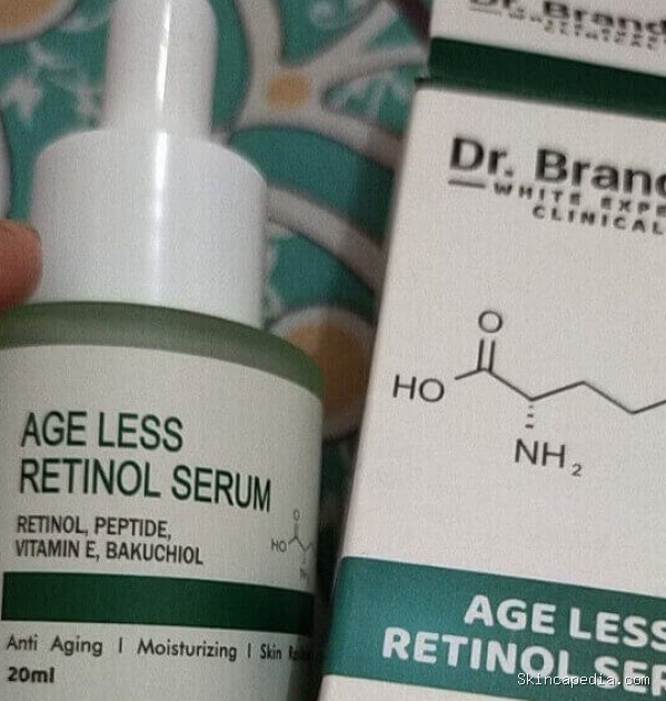 dr. Brandon Ageless Retinol Serum: Cek Ingredients & Manfaatnya