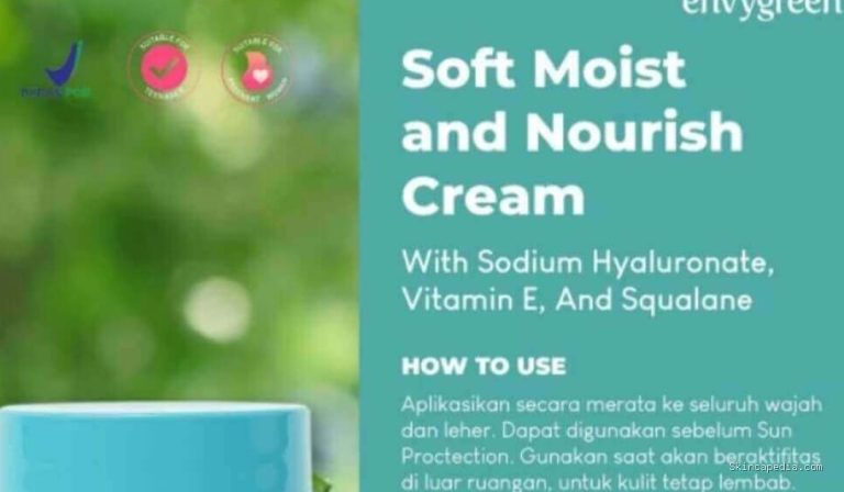 Envygreen Soft Moist: Cek Ingredients Krim Wajah Viral!