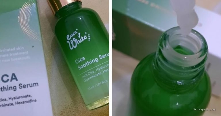 Everwhite Cica Serum: Review Lengkap Ingredients & Manfaat
