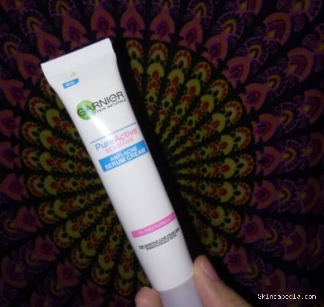 Garnier Pure Active Sensitive Serum: Atasi Jerawat