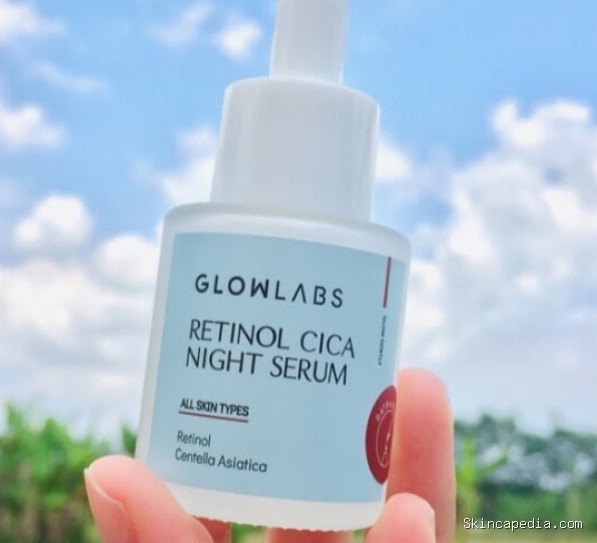 Glowlabs Retinol-Cica Night Serum: Rahasia Kulit Awet Muda