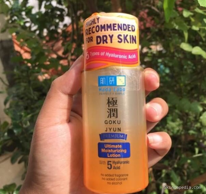 Hadalabo Gokujyun PREMIUM: Cek Ingredients Lotion Hyaluronic Acid