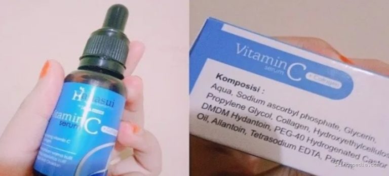 Hanasui Serum Vit C Collagen: Intip Bahan-Bahan Utamanya