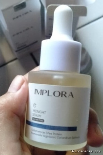 Implora Midnight Serum: Cek Ingredients Rahasia Kulit Glowing