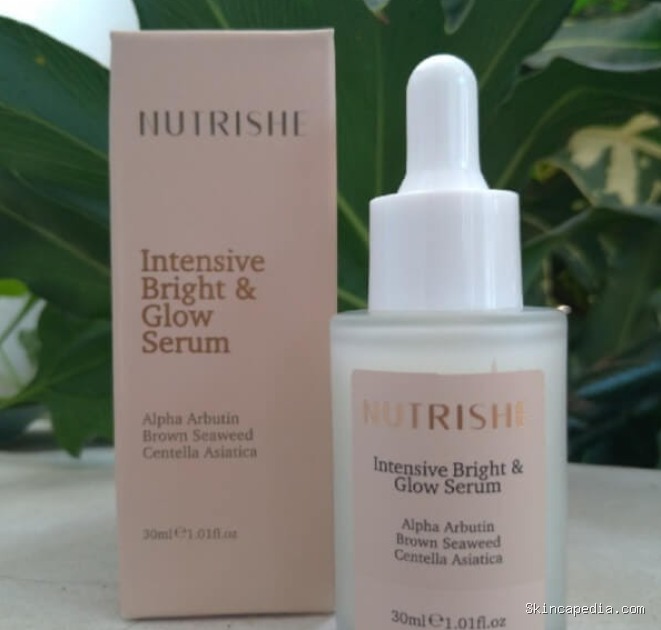 Intensive Bright & Glow Serum Nutrishe: Cek Ingredients