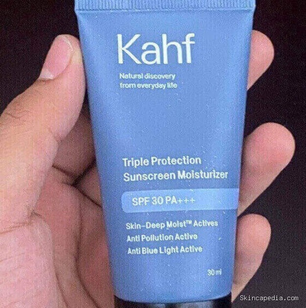 Kahf Triple Protection Sunscreen: Ingredients & Manfaat SPF 30 PA+++
