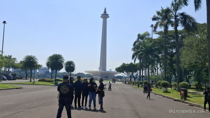 Kawan wisata Monas, Jakarta Pusat, Kamis (28/5/2026). Kawan wisata Monas, Jakarta Pusat, Kamis (28/5/2026).