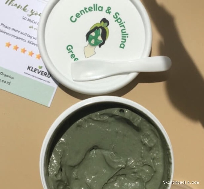 Kleveru Centella Spirulina: Cek Ingredients Masker Wajah Ampuh