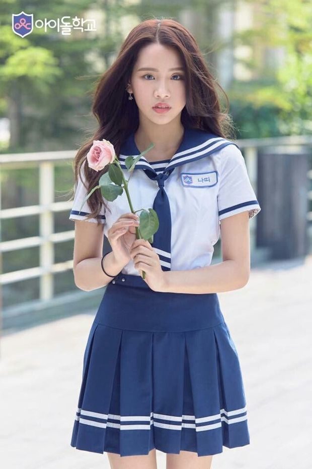 Potret Natty dalam survival show 'Idol School'