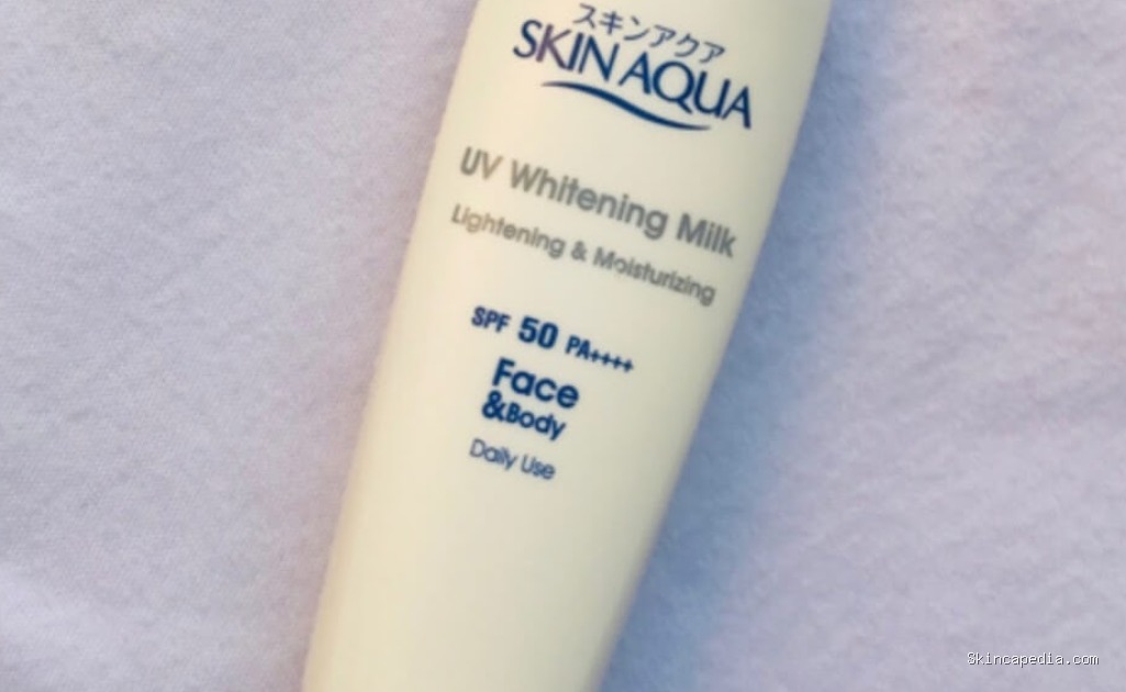 Skin Aqua Whitening Milk SPF 50 PA++++: Cek Ingredients