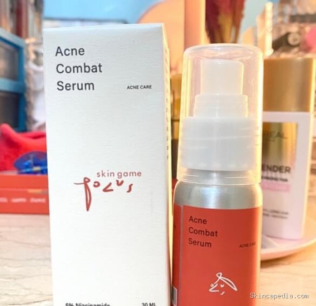 Skin Game Acne Combat Serum: Wajah Bebas Jerawat? Ini Ingredientsnya!