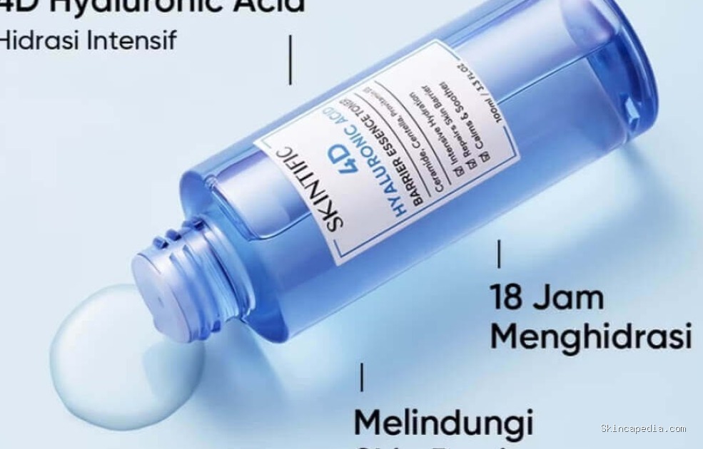 Skintific 4D Hyaluronic Acid Barrier Essence: Cek Ingredients Wajib Tahu