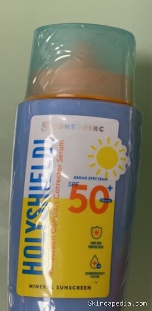 Somethinc Holyshield Sunscreen Corrector Serum SPF 50 PA ++++: Ingredients Rahasia