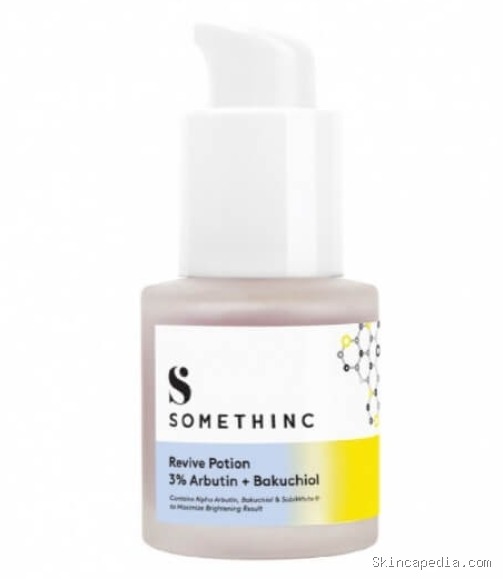 Somethinc Revive Potion 3% Arbutin + Bakuchiol: Rahasia Kulit Glowing