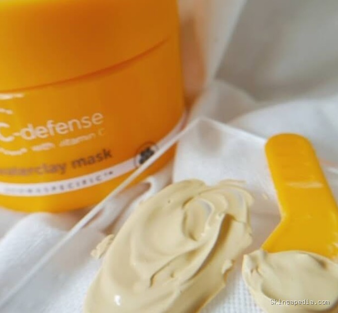 Wardah C-Defence: Bahan Utama Clay Mask untuk Kulit Cerah