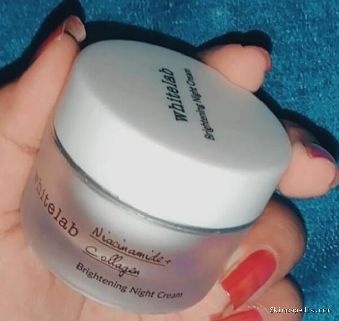 Whitelab Brightening Night Cream: Cek Ingredients Ampuh Mencerahkan