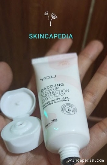 YOU Dazzling Up Day Cream SPF 20 PA+: Review Lengkap & Manfaat