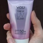 Y.O.U Tone Up UV Elixir SPF 50: Rahasia Glowing!