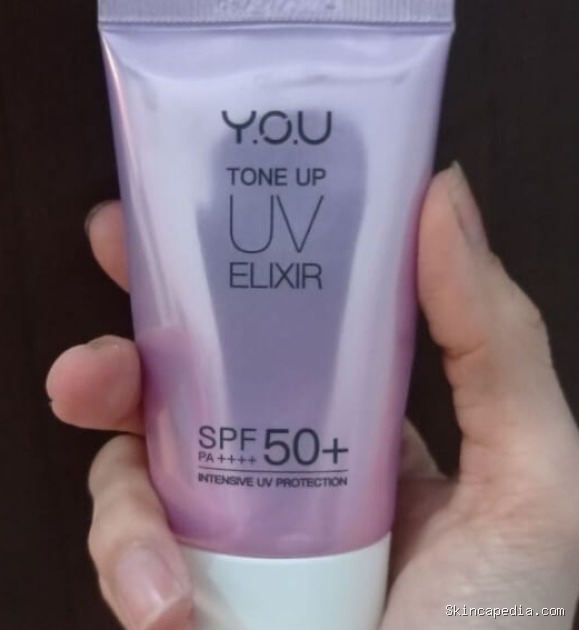 Y.O.U Tone Up UV Elixir SPF 50: Rahasia Glowing!