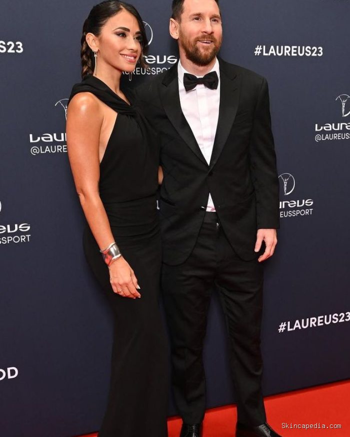 Potret bucin Lionel Messi ke sang istri, Antonela Roccuzzo