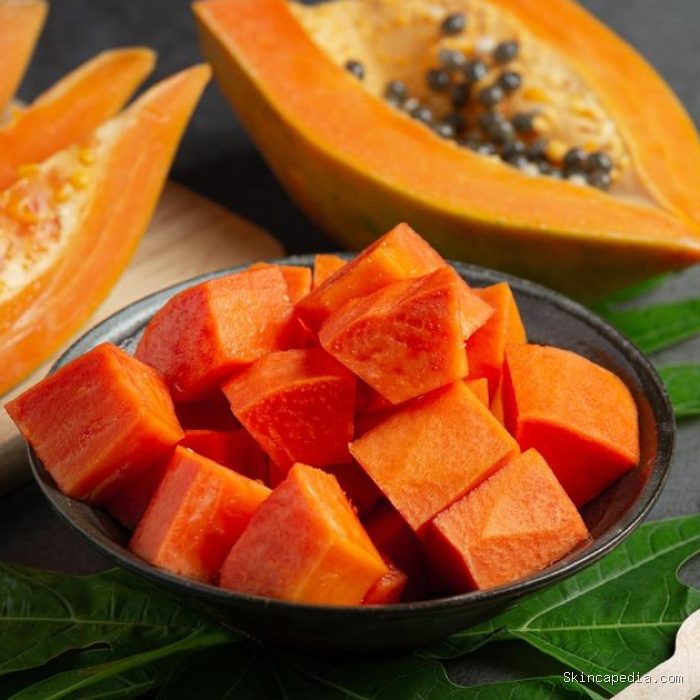 Pepaya termasuk makanan kaya likopen yang mudah ditemukan. Buah ini juga mengandung serat, vitamin, dan antioksidan yang baik untuk tubuh. Pepaya termasuk makanan kaya likopen yang mudah ditemukan. Buah ini juga mengandung serat, vitamin, dan antioksidan yang baik untuk tubuh.
