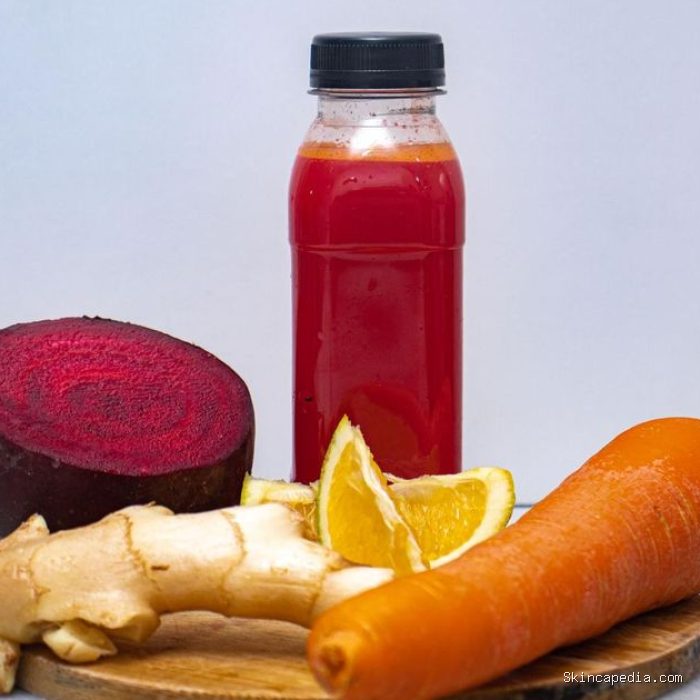 Jus wortel dan bit bisa melancarkan pencernaan, meningkatkan fungsi hati, serta melakukan detoksifikasi hingga ke tingkat sel. Minuman ini menjadi salah satu pilihan tepat untuk mengatasi masalah seperti jerawat dan pigmentasi kulit. Jus wortel dan bit bisa melancarkan pencernaan, meningkatkan fungsi hati, serta melakukan detoksifikasi hingga ke tingkat sel. Minuman ini menjadi salah satu pilihan tepat untuk mengatasi masalah seperti jerawat dan pigmentasi kulit.