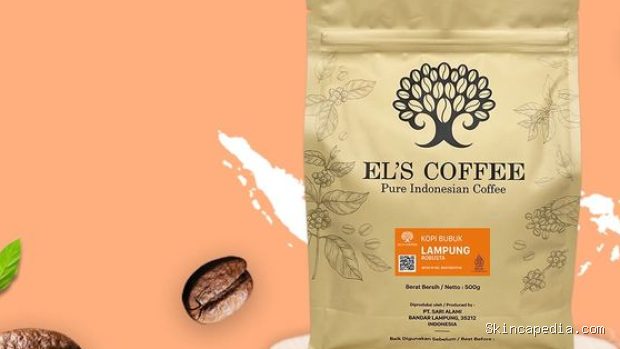 Kopi Lampung dari El's Coffee mengandalkan biji robusta berkualitas dengan karakter rasa yang kuat dan khas.