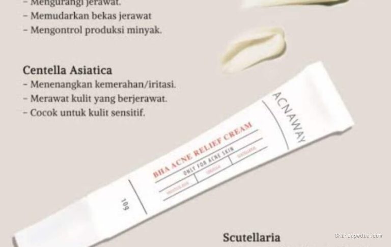 Acnaway Anti Acne: Cek Ingredients Krim Ampuh!