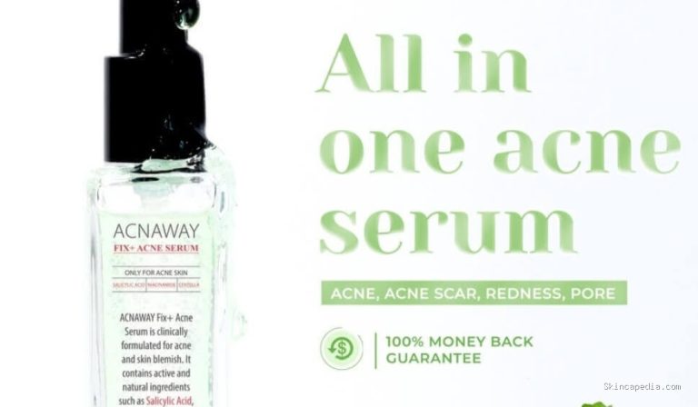 ACNAWAY Fix+ Acne Serum: Cek Ingredients, Ampuh Atasi Jerawat?