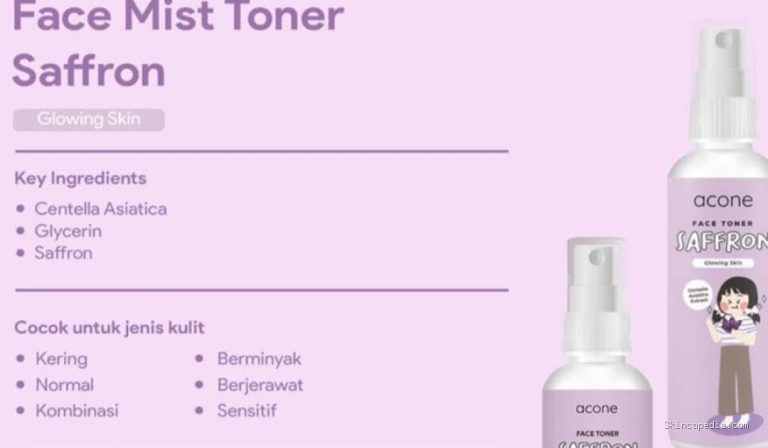 Acone Face Toner: Cek Ingredients & Manfaatnya!