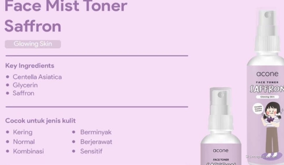 Acone Face Toner: Cek Ingredients & Manfaatnya!