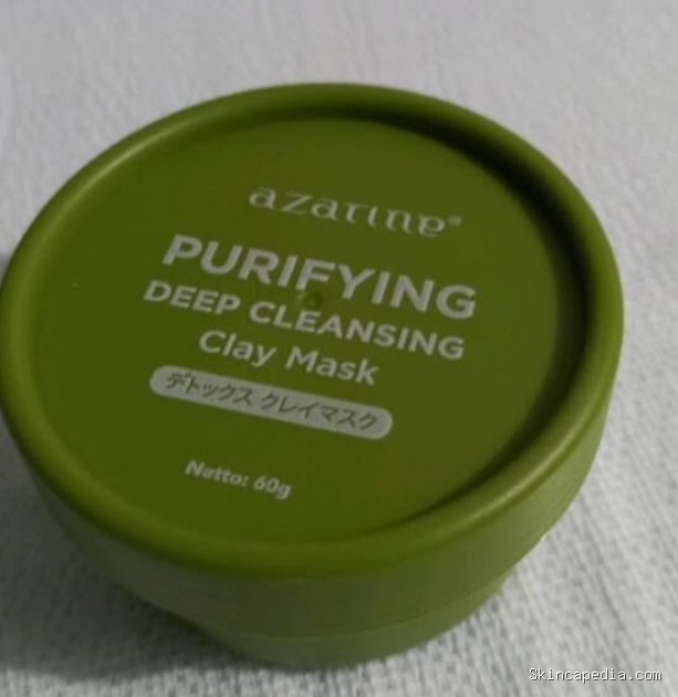 Azarine Deep Cleansing & Pore Refining Clay Mask: Cek Ingredientsnya