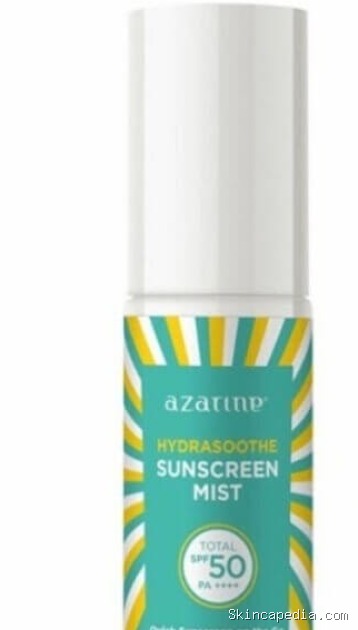 Azarine Hydrasoothe Sunscreen Mist SPF 50 PA++++: Cek Ingredientsnya!