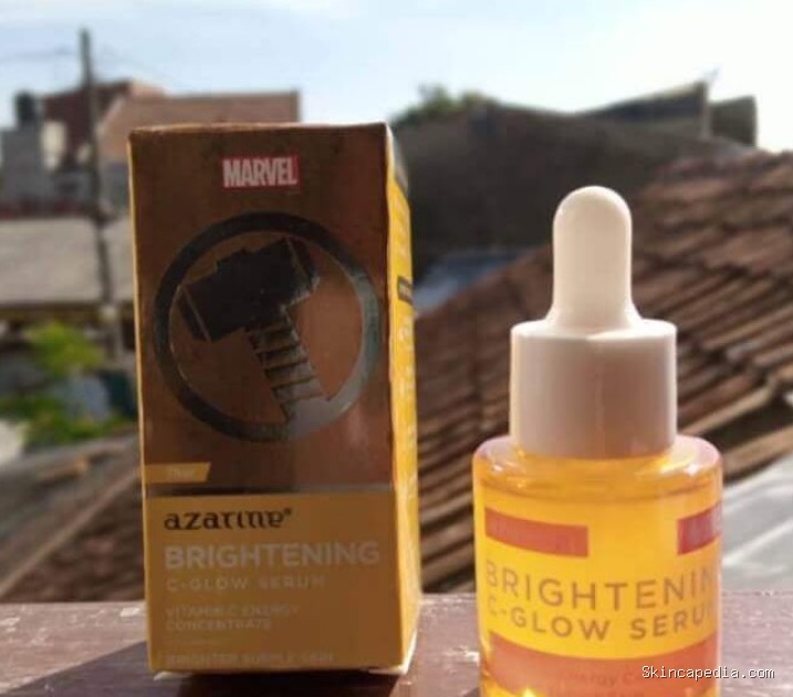 Azarine (MARVEL) Brightening C Glow Serum: Cek Ingredientsnya!