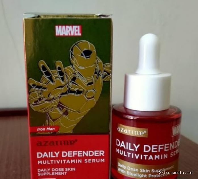 Azarine Marvel Daily Defender Serum: Cek Bahan & Manfaatnya