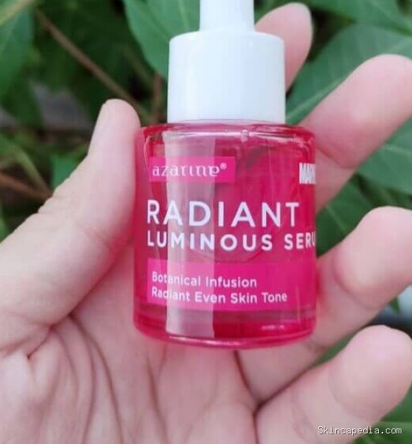 Azarine MARVEL Radiant Luminous serum: Cek Ingredients Rahasianya