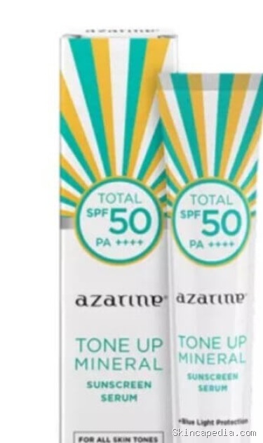 Azarine Tone Up Sunscreen: Cek Ingredients SPF 50 PA++++ Rahasia Kulit Cerah