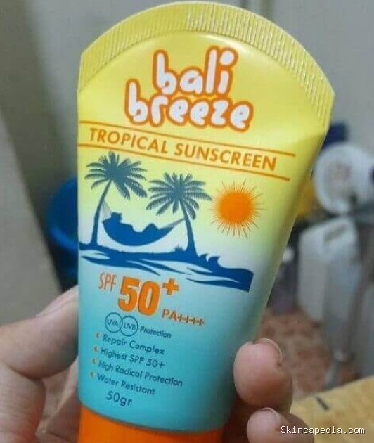 Bali Breeze Tropical Sunscreen: Sunscreen SPF 65 PA++++
