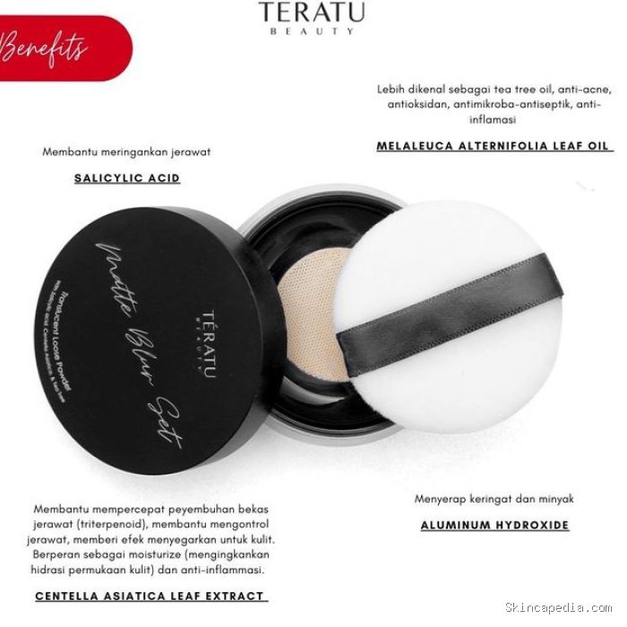 Teratu - Matte Blur Set Translucent Loose Powder Teratu - Matte Blur Set Translucent Loose Powder