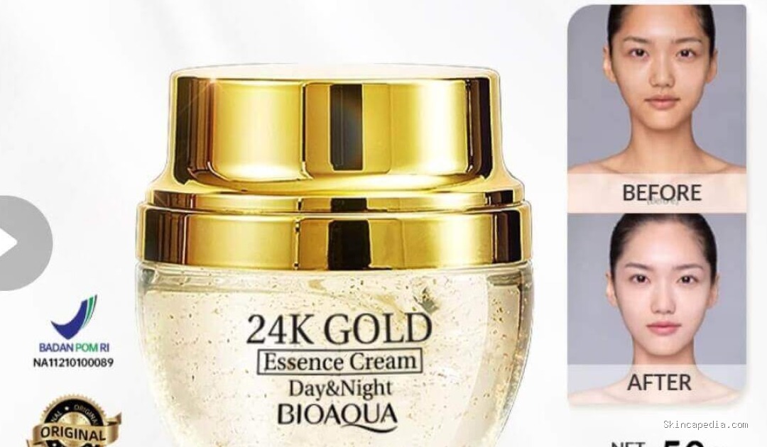 Bioaqua 24k Gold Essence Cream: Cek Ingredients & Manfaatnya!